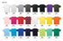 オリジナルグッズ・ノベルティのグッズメイド【GOODS MADE】 Printstar 00086-DMT 5.0オンス ベーシックTシャツ オリジナルTシャツを1枚から激安で短納期でプリント可能| Printstar 00086