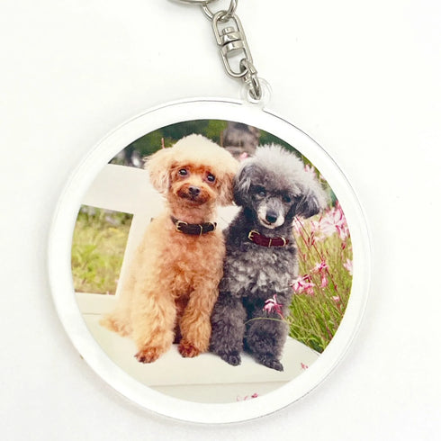 オリジナルグッズ・ノベルティのグッズメイド【GOODS MADE】 形状カットアクリルキーホルダー KHD03 オリジナル形状カットアクリルキーホルダー |1個330円~!1個から作成可能|フルカラー印刷対応