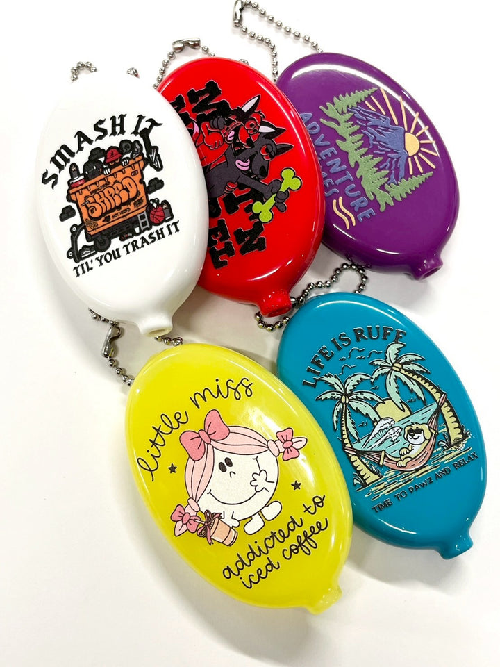 オリジナルグッズ・ノベルティのグッズメイド【GOODS MADE】 コインケース ラバータイプ WLT03 オリジナルラバーコインケース |1個330円~!1個から作成可能|フルカラー印刷対応