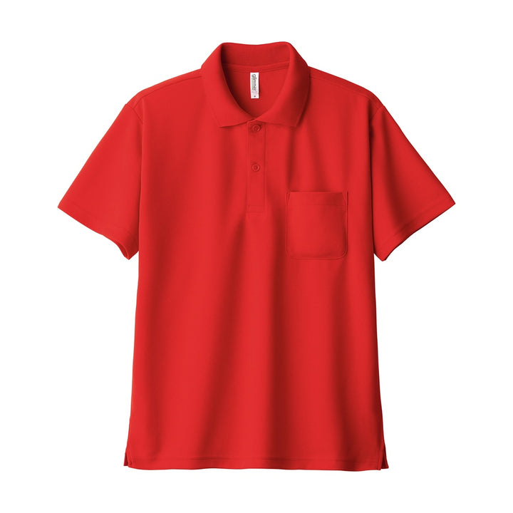 glimmer 00330-AVP 4.4オンスドライポロシャツ(ポケット付)