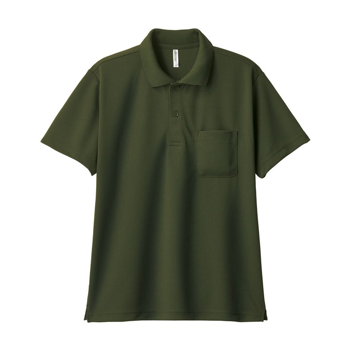 glimmer 00330-AVP 4.4オンスドライポロシャツ(ポケット付)