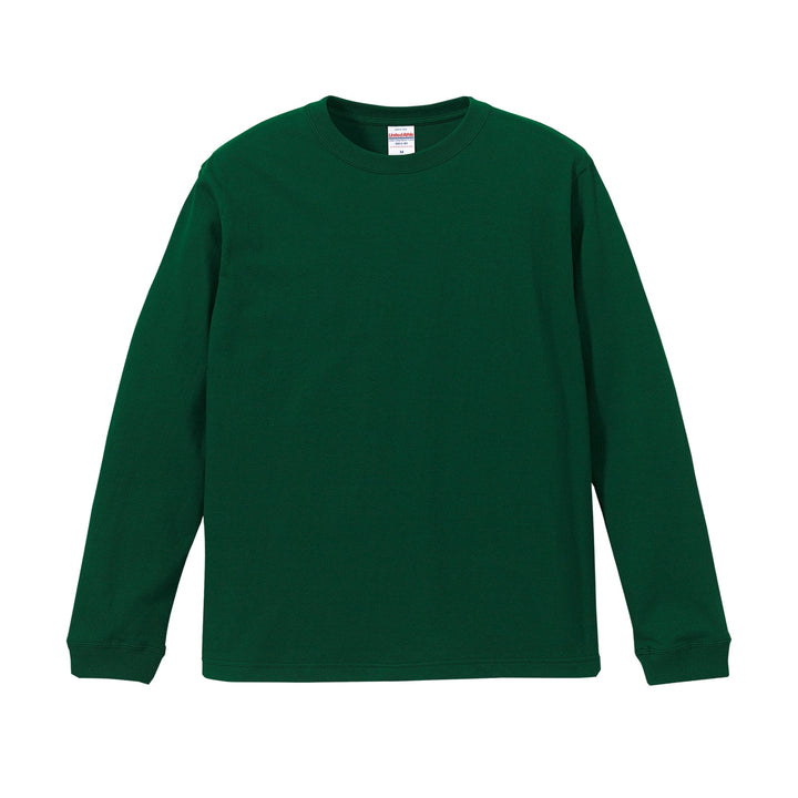 オリジナルグッズ・ノベルティのグッズメイド【GOODS MADE】 United Athle 5011-01 5.6オンス ロングスリーブ Tシャツ(1.6インチリブ) オリジナルロングTシャツを1枚から激安で短納期でプリント可能| United Athle 5011-01