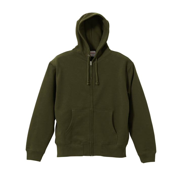 グッズメイド United Athle 5213-01 10.0オンス スウェット フルジップ パーカ(裏パイル) オリジナルパーカーを1枚から激安で短納期でプリント可能| United Athle 5213-01