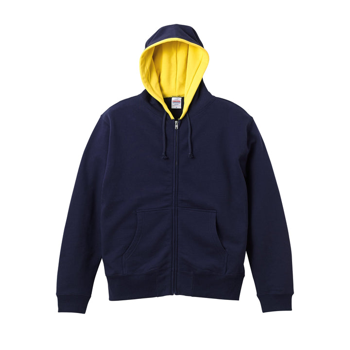 グッズメイド United Athle 5213-01 10.0オンス スウェット フルジップ パーカ(裏パイル) オリジナルパーカーを1枚から激安で短納期でプリント可能| United Athle 5213-01