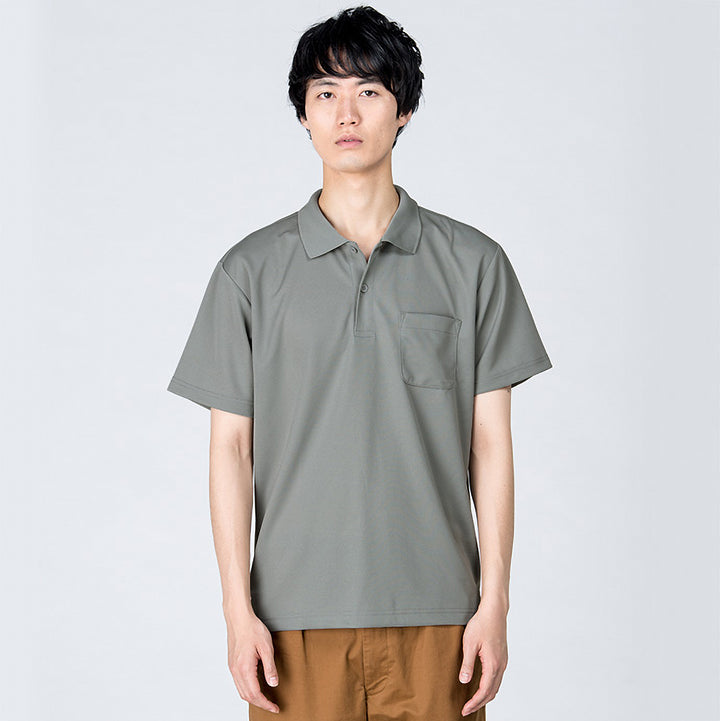 Goods Made glimmer 00330-AVP 4.4オンスドライポロシャツ(ポケット付)