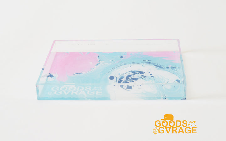 オリジナルグッズ・ノベルティのグッズメイド【GOODS MADE】 アクリルトレイ LSG40 オリジナルアクリルトレイ |1個1650円~!1個から作成可能|フルカラー印刷対応