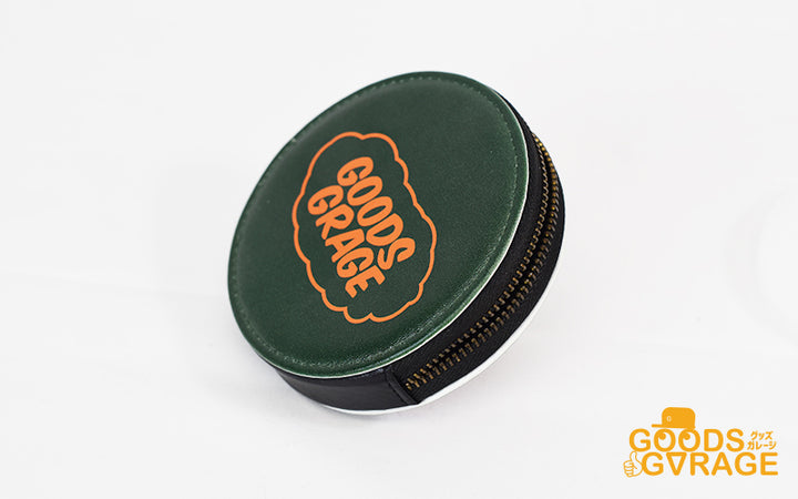 Goods Made レザーコインケース 丸型WLT01 オリジナルレザーコインケース 丸型|1個770円~!1個から作成可能|フルカラー印刷対応