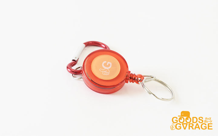 Goods Made リールチェーン式カラビナキーホルダー KHD13