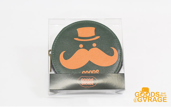 Goods Made レザーコインケース 丸型WLT01 オリジナルレザーコインケース 丸型|1個770円~!1個から作成可能|フルカラー印刷対応