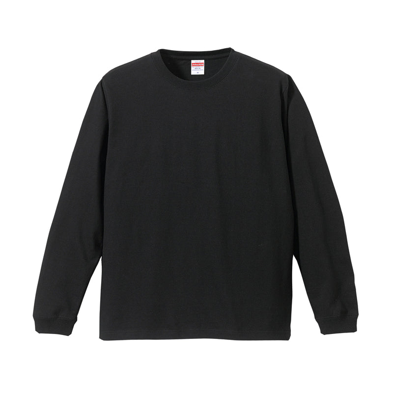 オリジナルグッズ・ノベルティのグッズメイド【GOODS MADE】 United Athle 5011-01 5.6オンス ロングスリーブ Tシャツ(1.6インチリブ) オリジナルロングTシャツを1枚から激安で短納期でプリント可能| United Athle  5011-01