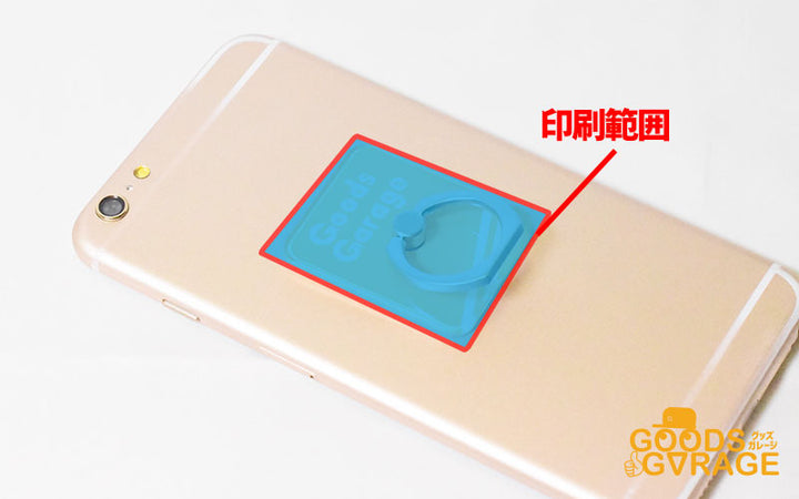 オリジナルグッズ・ノベルティのグッズメイド【GOODS MADE】 アクリルスマホリング SPR01 オリジナルスマホリング |1個330円~!1個から作成可能|フルカラー印刷対応