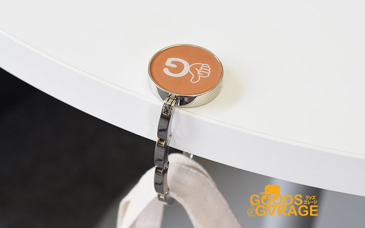 オリジナルグッズ・ノベルティのグッズメイド【GOODS MADE】 クリップ式バッグハンガー LSG25 オリジナルクリップ式バッグハンガー |1個363円~!1個から作成可能|フルカラー印刷対応