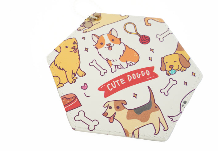 オリジナルグッズ・ノベルティのグッズメイド【GOODS MADE】 パスケース/六角形 CDC10 オリジナルパスケース/六角形 |1個528円~!1個から作成可能|フルカラー印刷対応