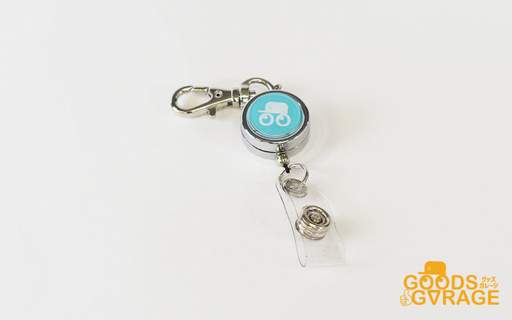 Goods Made リールキーホルダー リールチェーン ナスカンホック付き KHD26