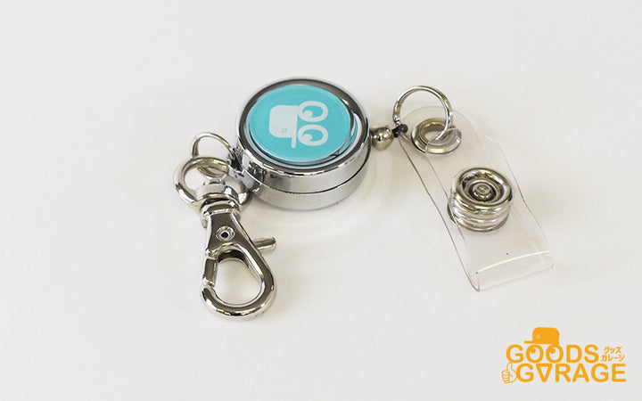 Goods Made リールキーホルダー リールチェーン ナスカンホック付き KHD26