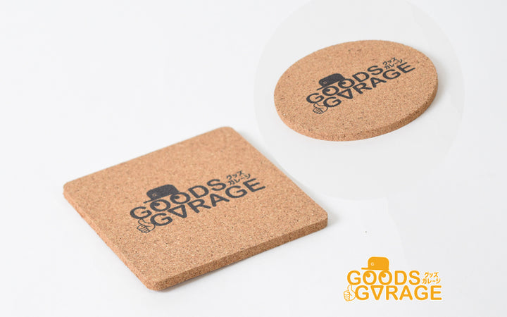 オリジナルグッズ・ノベルティのグッズメイド【GOODS MADE】 コルクコースターLSG55 オリジナルコルクコースター|1個275円~!1個から作成可能|フルカラー印刷対応