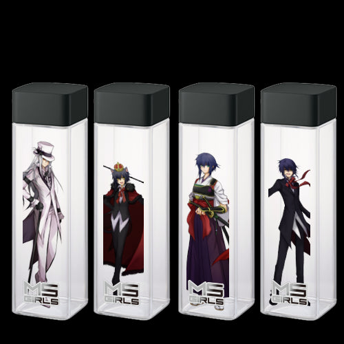 Goods Made スクエアクリアボトルRPC06 オリジナルスクエアクリアボトル|1個990円~!1個から作成可能|フルカラー印刷対応