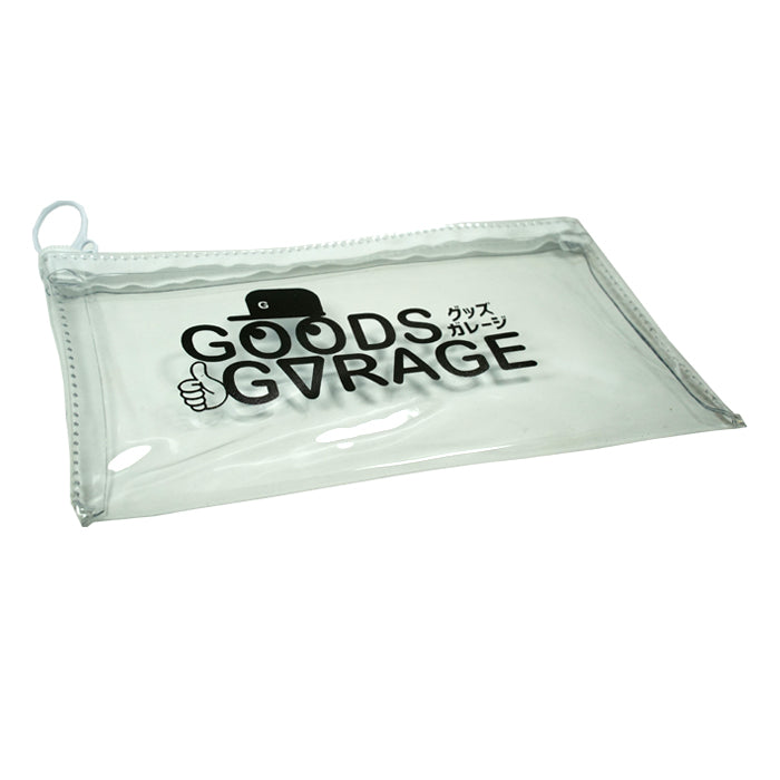 オリジナルグッズ・ノベルティのグッズメイド【GOODS MADE】 ファスナー付きクリアポーチ LSG78 オリジナルファスナー付きクリアポーチ |1個770円~!1個から作成可能|フルカラー印刷対応