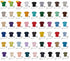 グッズメイド United Athle 5001-03 5.6オンス ハイクオリティー Tシャツ 〈ガールズ〉 オリジナルTシャツを1枚から激安で短納期でプリント可能| United Athle 5001-03