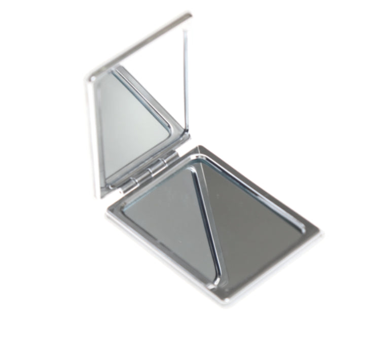 オリジナルグッズ・ノベルティのグッズメイド【GOODS MADE】 折りたたみコンパクトミラー 長方形 MRR05 オリジナル折りたたみコンパクトミラー 長方形 |1個462円~!1個から作成可能|フルカラー印刷対応
