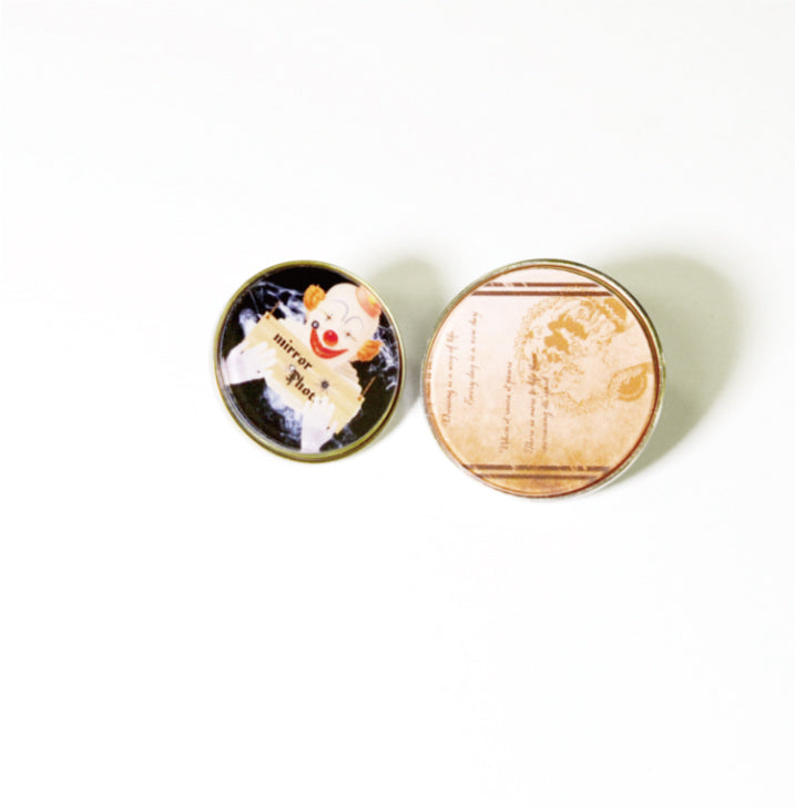 オリジナルグッズ・ノベルティのグッズメイド【GOODS MADE】 ピンバッジ BDG04 オリジナルピンバッジ |1個275円~!1個から作成可能|フルカラー印刷対応