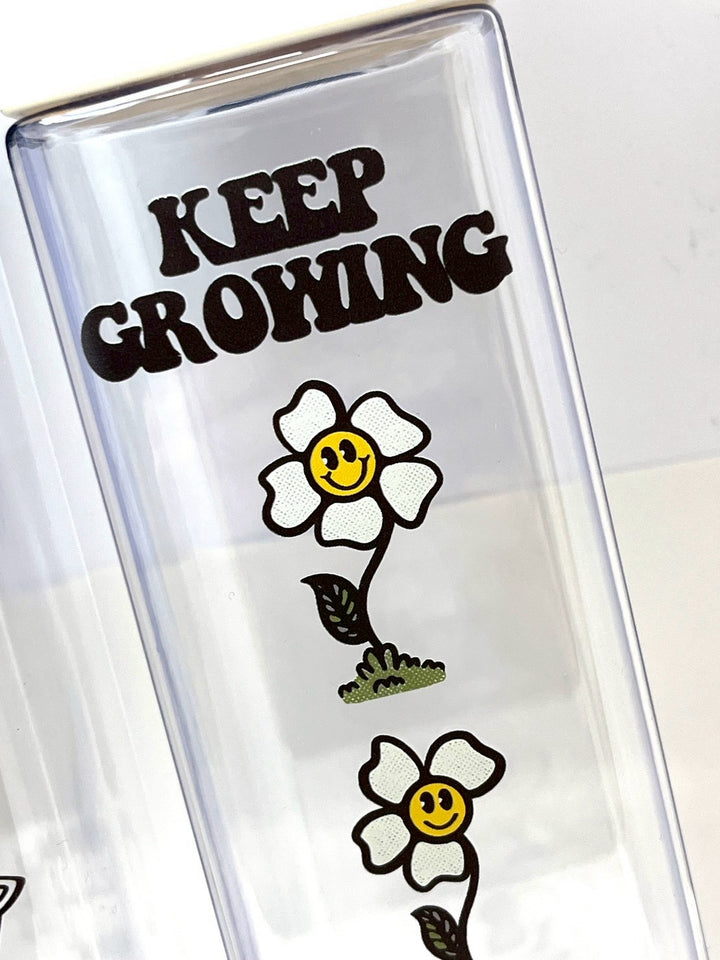 Goods Made スクエアクリアボトルRPC06 オリジナルスクエアクリアボトル｜1個990円～！1個から作成可能｜フルカラー印刷対応