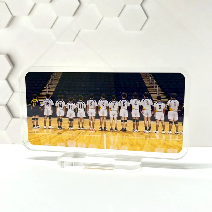 オリジナルアクリルスタンド【製作事例】市川高校×ジラソーレ神崎｜男子バレー部様