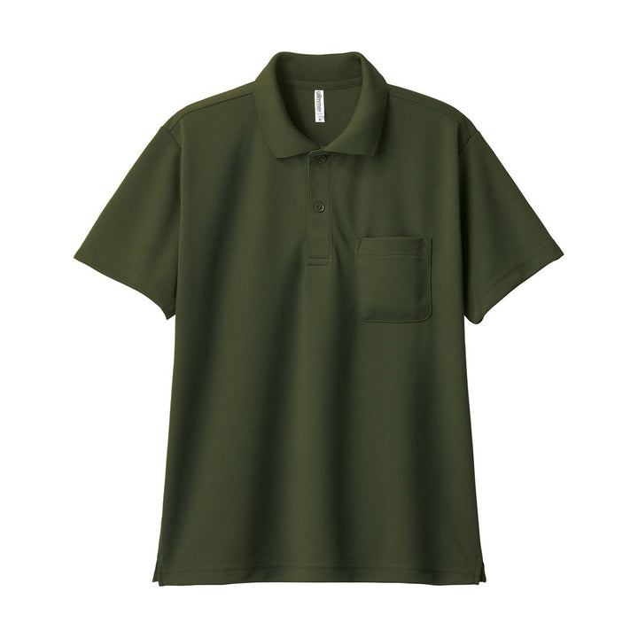 glimmer 00330-AVP　4.4オンスドライポロシャツ（ポケット付）