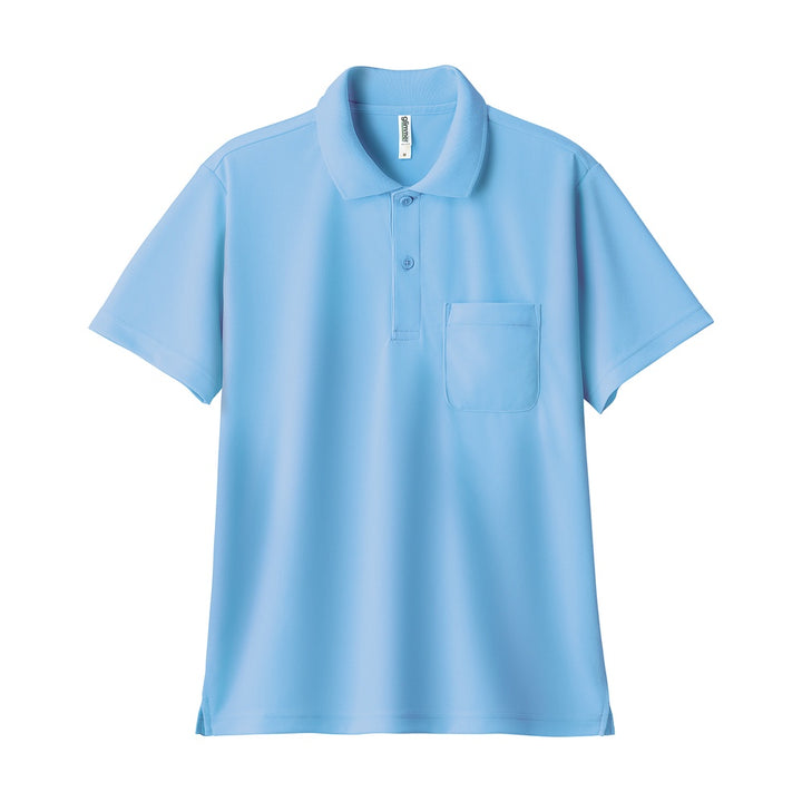 glimmer 00330-AVP　4.4オンスドライポロシャツ（ポケット付）