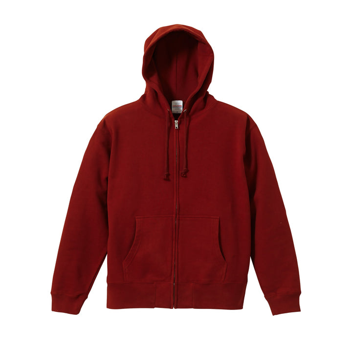 オリジナルグッズ・ノベルティのグッズメイド【GOODS MADE】 United Athle 5213-01　10.0オンス スウェット フルジップ パーカ（裏パイル） オリジナルパーカーを1枚から激安で短納期でプリント可能｜ United Athle  5213-01