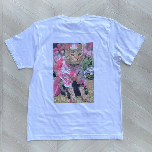 オリジナルプリントTシャツ【製作事例】♥️旅猫　まろん♥️様