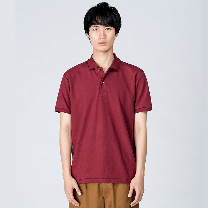Goods Made Printstar 00141-NVP 5.8オンスT/Cポロシャツ（ポケット無し）
