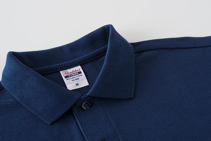 Goods Made Printstar 00141-NVP 5.8オンスT/Cポロシャツ（ポケット無し）