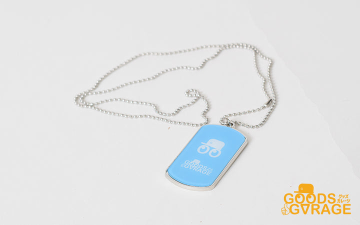 Goods Made ドッグタグ アクリル貼り付け KHD18 オリジナルドッグタグ アクリル貼り付け ｜1個385円～！1個から作成可能｜フルカラー印刷対応