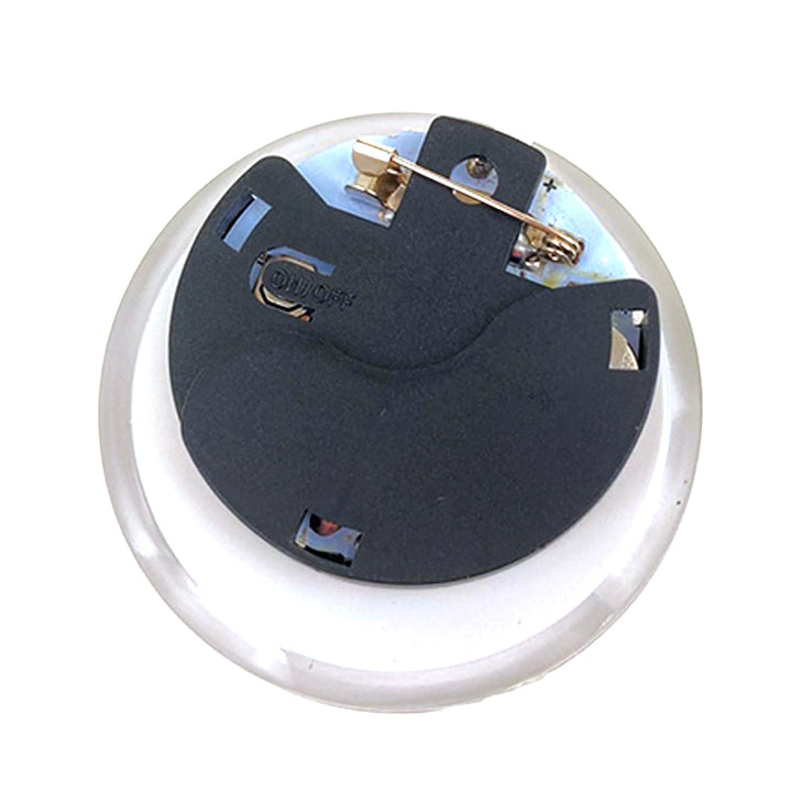 Goods Made LEDバッジ　BDG06 オリジナルLEDバッジ　｜1個352円～！1個から作成可能｜フルカラー印刷対応